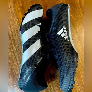 Like new Excellent Condition adidas Sprintstar 'Black /White Carbon track cleats